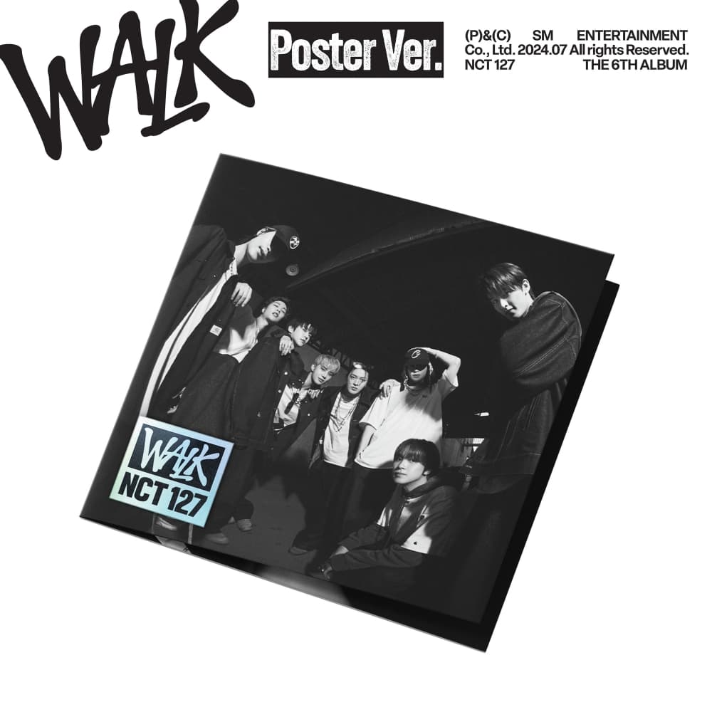 NCT 127 (엔시티 127) - 정규6집 [WALK] (Poster Ver.)