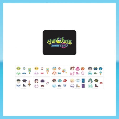 신비아파트_04.틴케이스 & 스티커 세트_[고스트볼 ZERO] POP-UP STORE OFFICIAL MD