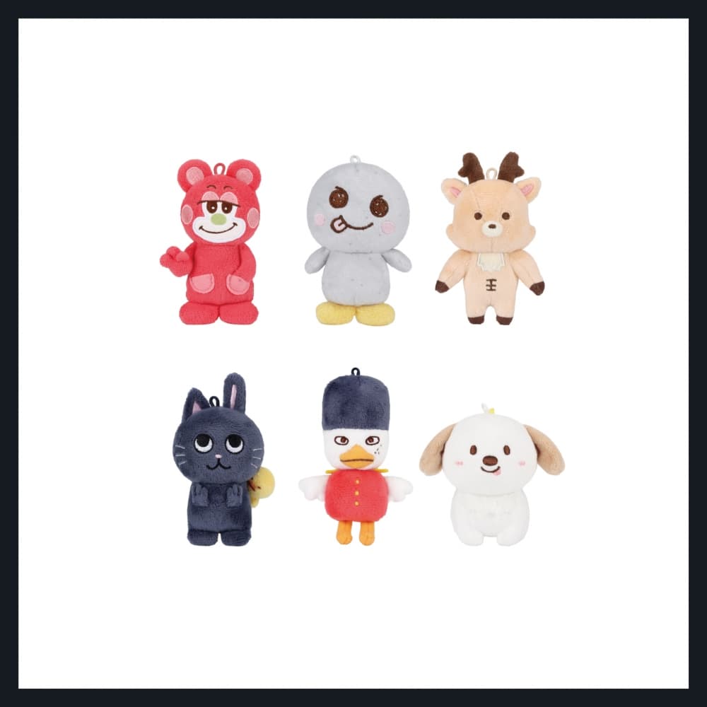 라이즈(RIIZE)_05.10CM 인형 키링_VALENTINE’S DAYZE POP-UP STORE OFFICIAL MD
