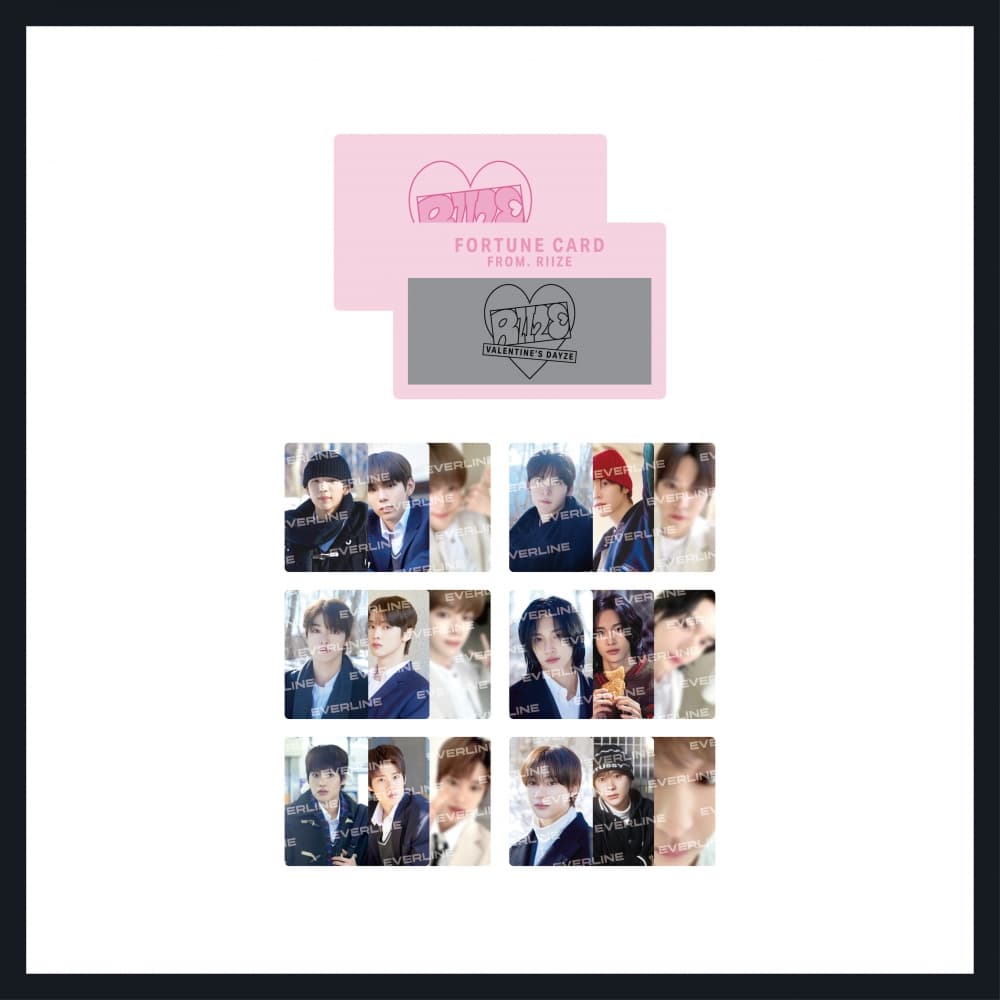 라이즈(RIIZE)_02.포츈 스크래치 세트_VALENTINE’S DAYZE POP-UP STORE OFFICIAL MD