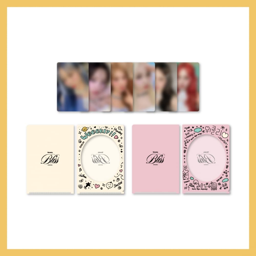 위클리(Weeekly)_04.미니 L 홀더_Weeekly 6TH MINI ALBUM [Bliss] OFFICIAL MD