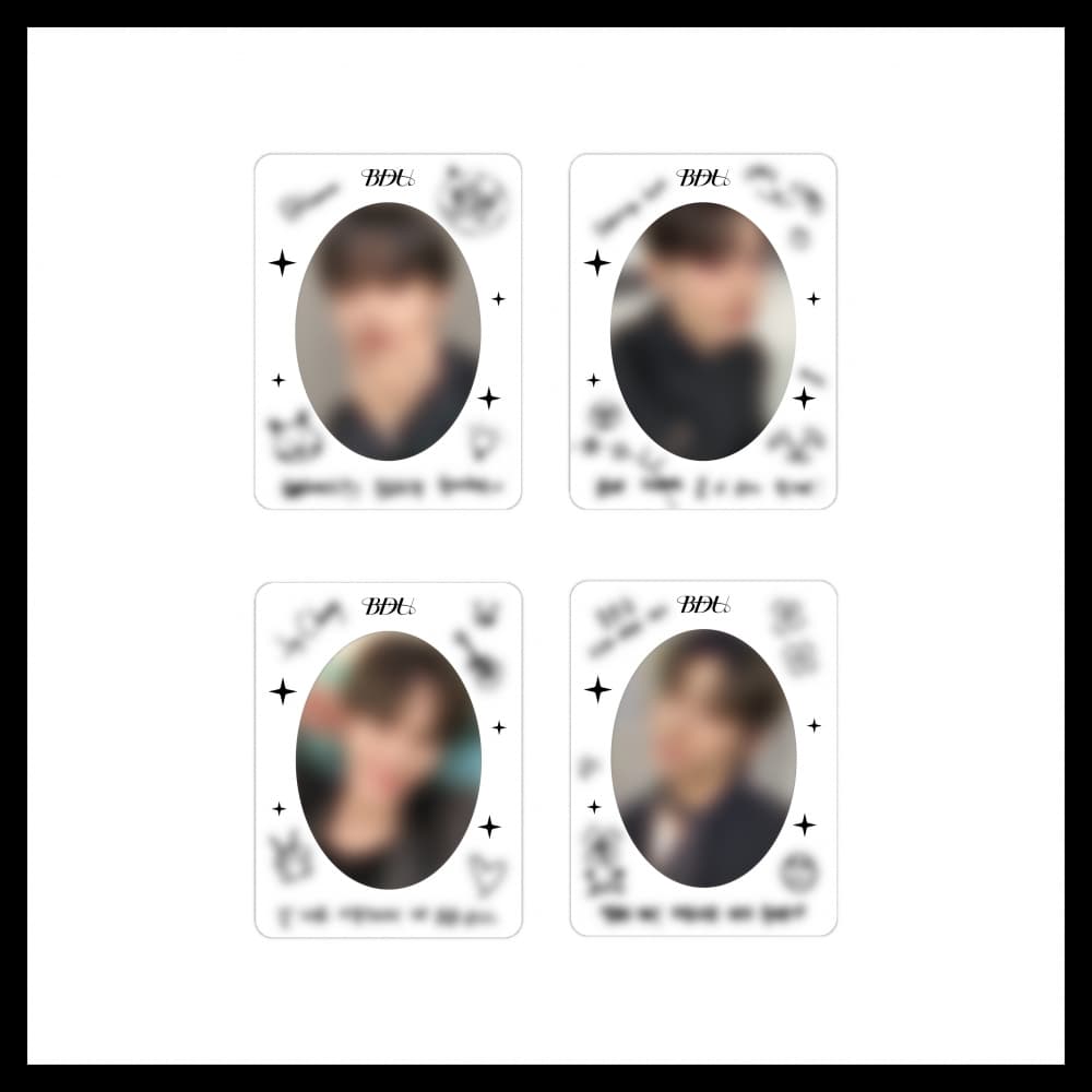 비디유(B.D.U)_04.탑로더 & 포토카드 세트_2024 B.D.U POP-UP STORE OFFICIAL MD