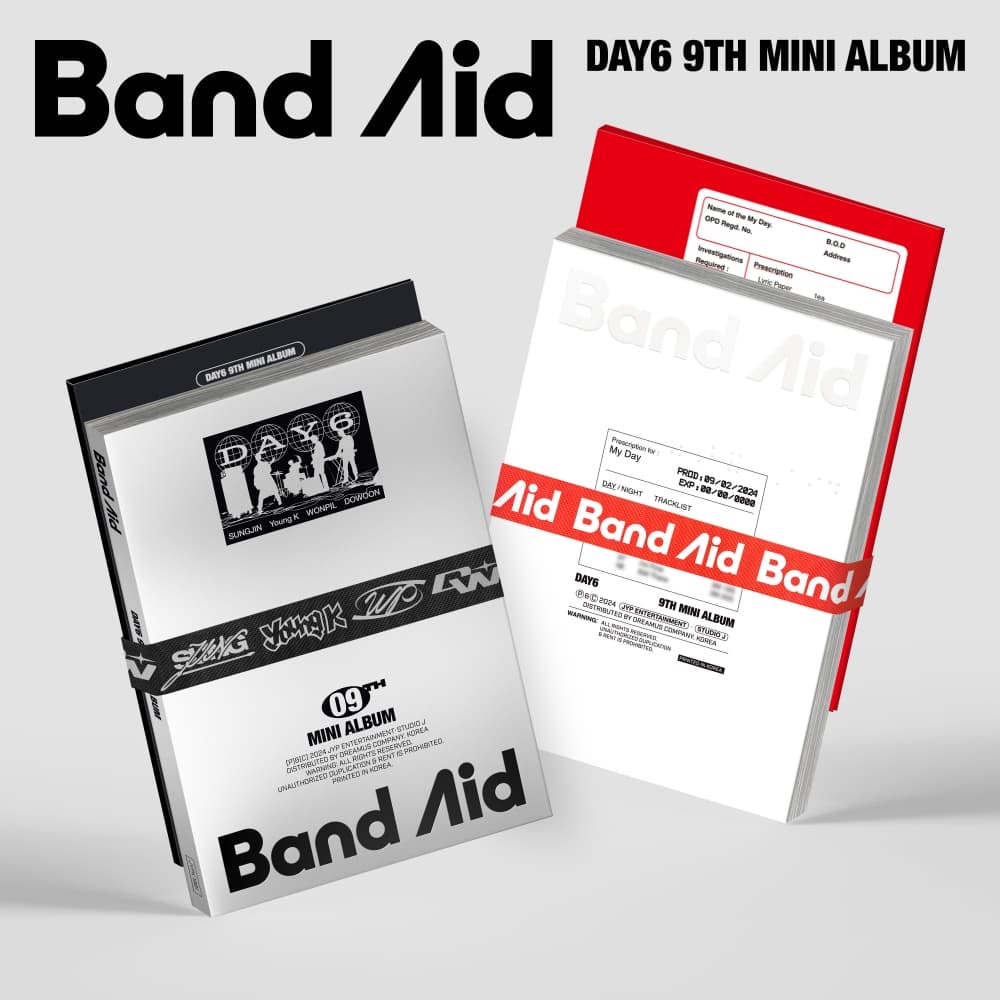 데이식스 (DAY6) - 미니9집 [Band Aid](랜덤)