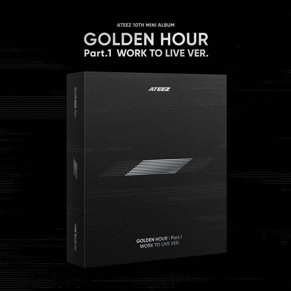ATEEZ(에이티즈) - 10th Mini Album [GOLDEN HOUR : Part.1 ‘WORK TO LIVE VER.’]