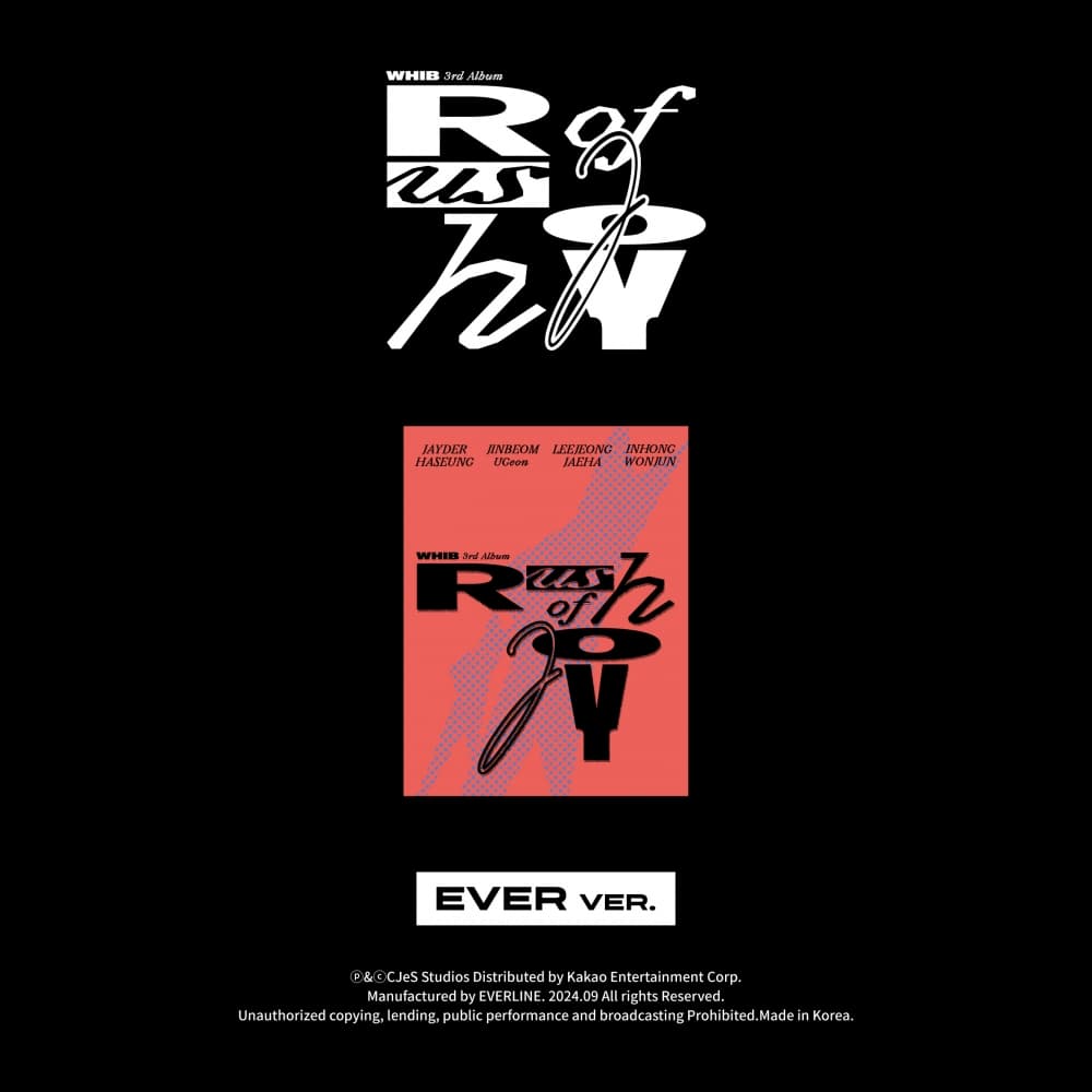WHIB (휘브) - 3rd Single Album [Rush of Joy] (EVER ver.)