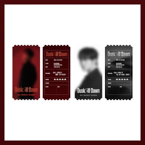 윤산하(YOON SAN-HA)_03.스페셜 티켓_2024 YOON SAN-HA FANCON [Dusk Till Dawn] OFFICIAL MD