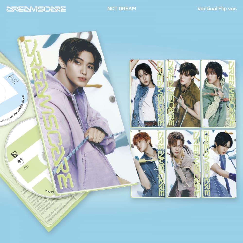 [세트/앨범7종] NCT DREAM (엔시티 드림) - 정규4집 [DREAMSCAPE] (Vertical Flip Ver.)