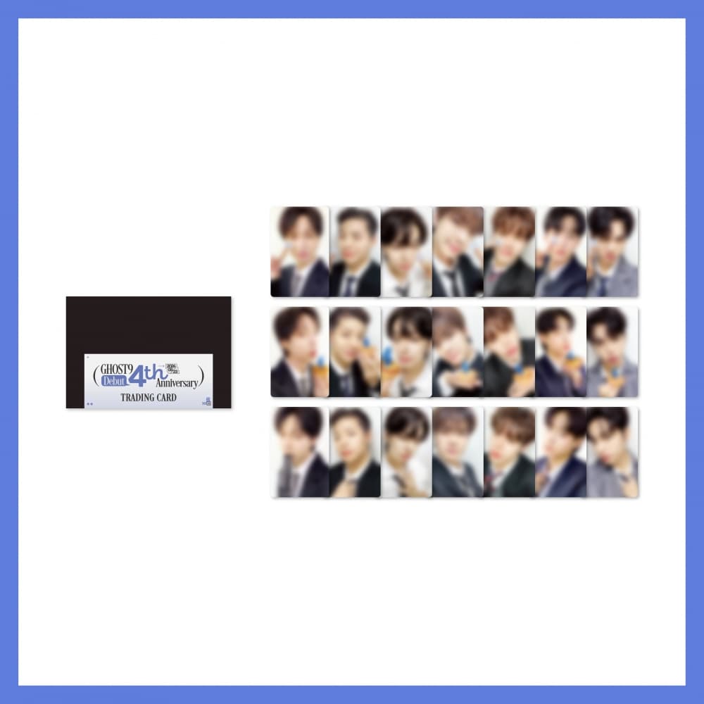 고스트나인(GHOST9)_02. 트레이딩카드_2024 GHOST9 DEBUT 4th ANNIVERSARY POP-UP STORE OFFICIAL MD