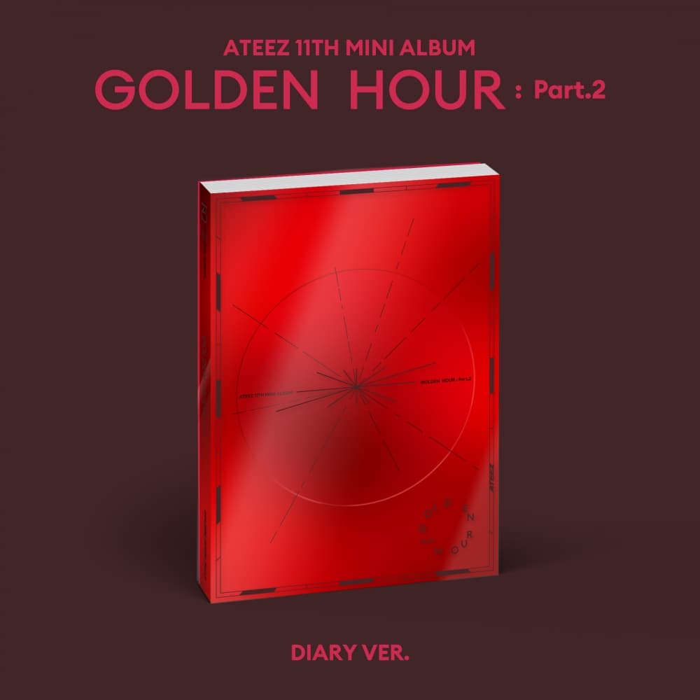 ATEEZ(에이티즈) - 11th Mini Album [GOLDEN HOUR : Part.2] (Diary Ver.)