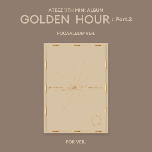 에이티즈 (ATEEZ) - 11th Mini Album [GOLDEN HOUR : Part.2] (POCAALBUM / FOR VER.)