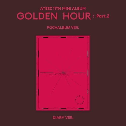 에이티즈 (ATEEZ) - 11th Mini Album [GOLDEN HOUR : Part.2] (POCAALBUM / DIARY VER.)