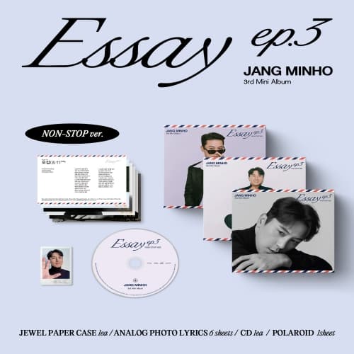 [세트/앨범3종] 장민호 (JANG MINHO) - 미니3집 [Essay ep.3] (Non-stop version)