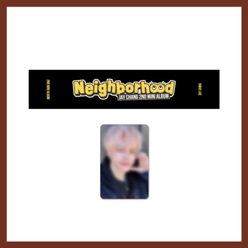 Jay Chang(제이창)_03.타월 슬로건_Jay Chang 2ND MINI ALBUM [Neighborhood] OFFICIAL ALBUM MD