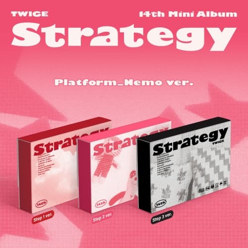 트와이스(TWICE) - 14th Mini Album [STRATEGY] (Platform_Nemo ver)(랜덤)