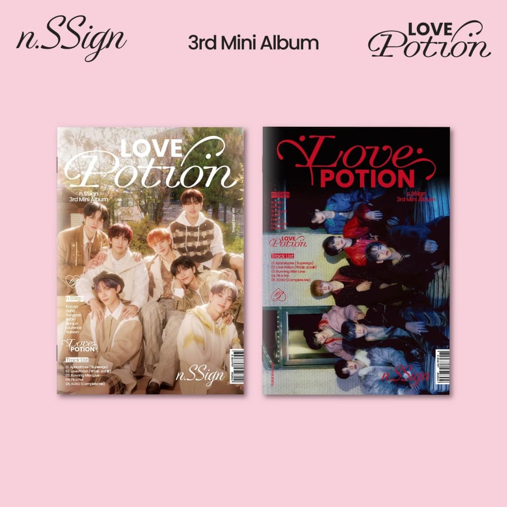 n.SSign (엔싸인) - 3rd Mini Album [Love Potion] (랜덤)