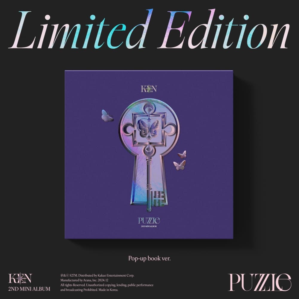 켄 (KEN) - 2ND MINI ALBUM [PUZZLE] (Pop-up Book ver.)