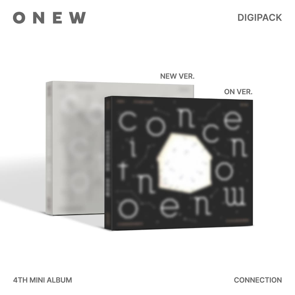 온유 (ONEW) - 미니4집 CONNECTION (Digipack Ver.) (랜덤)