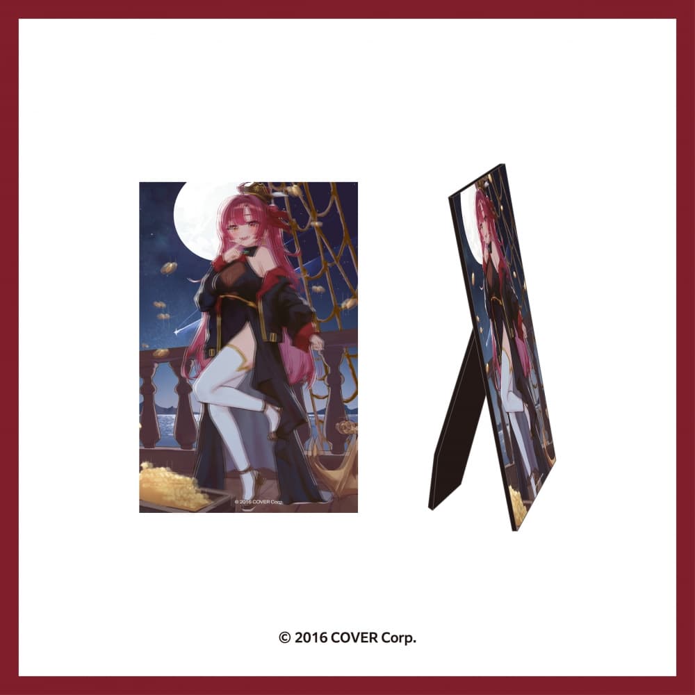 호쇼마린(Houshou Marine)_04.3D 렌티큘러 액자_2024 Houshou Marine POP-UP STORE ORIGINAL MD