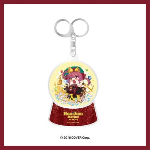 호쇼마린(Houshou Marine)_03.PVC 스노우볼 키링_2024 Houshou Marine POP-UP STORE ORIGINAL MD