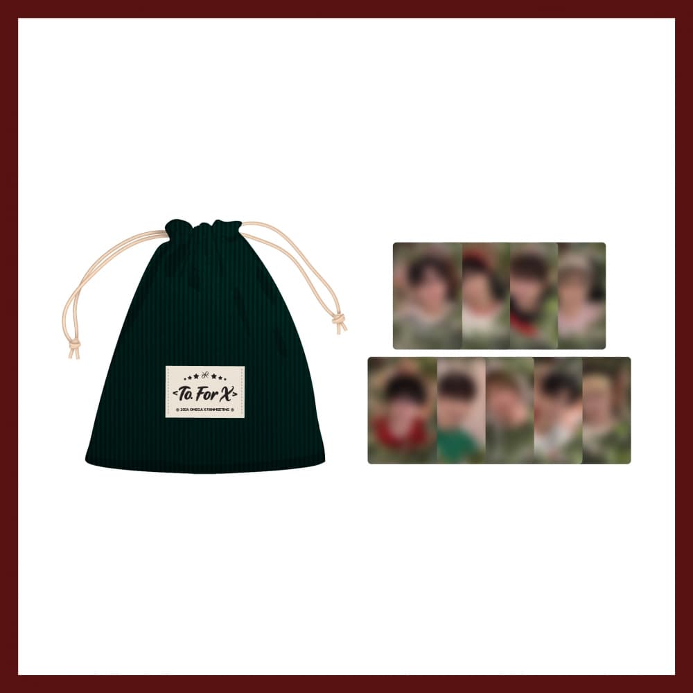 오메가엑스(OMEGA X)_06. 파우치_2024 OMEGA X FANMEETING [TO.FOR X] OFFICIAL MD