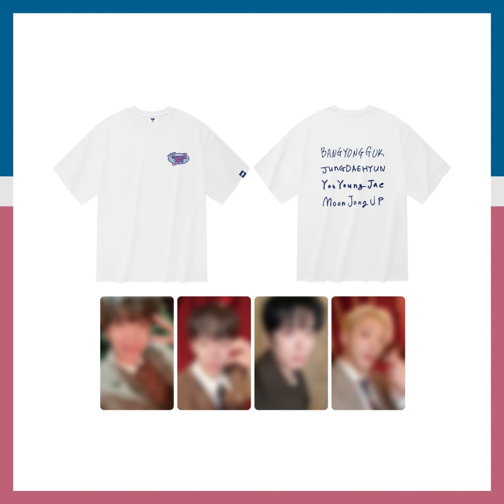 방정유문(BANG&JUNG&YOO&MOON)_09.티셔츠_ENCORE CONCERT [Farewell, Earth] OFFICIAL MD
