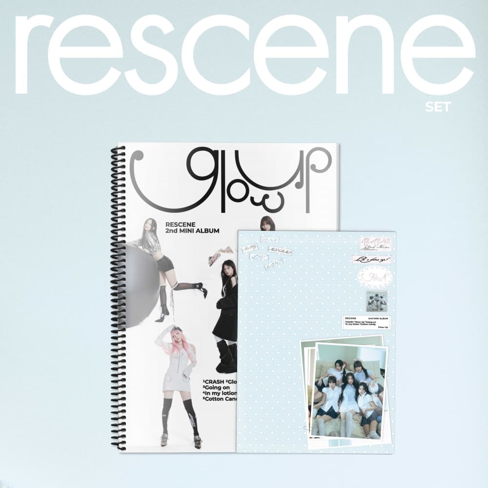 [세트/앨범2종] RESCENE (리센느) - 2nd MINI ALBUM [Glow Up]
