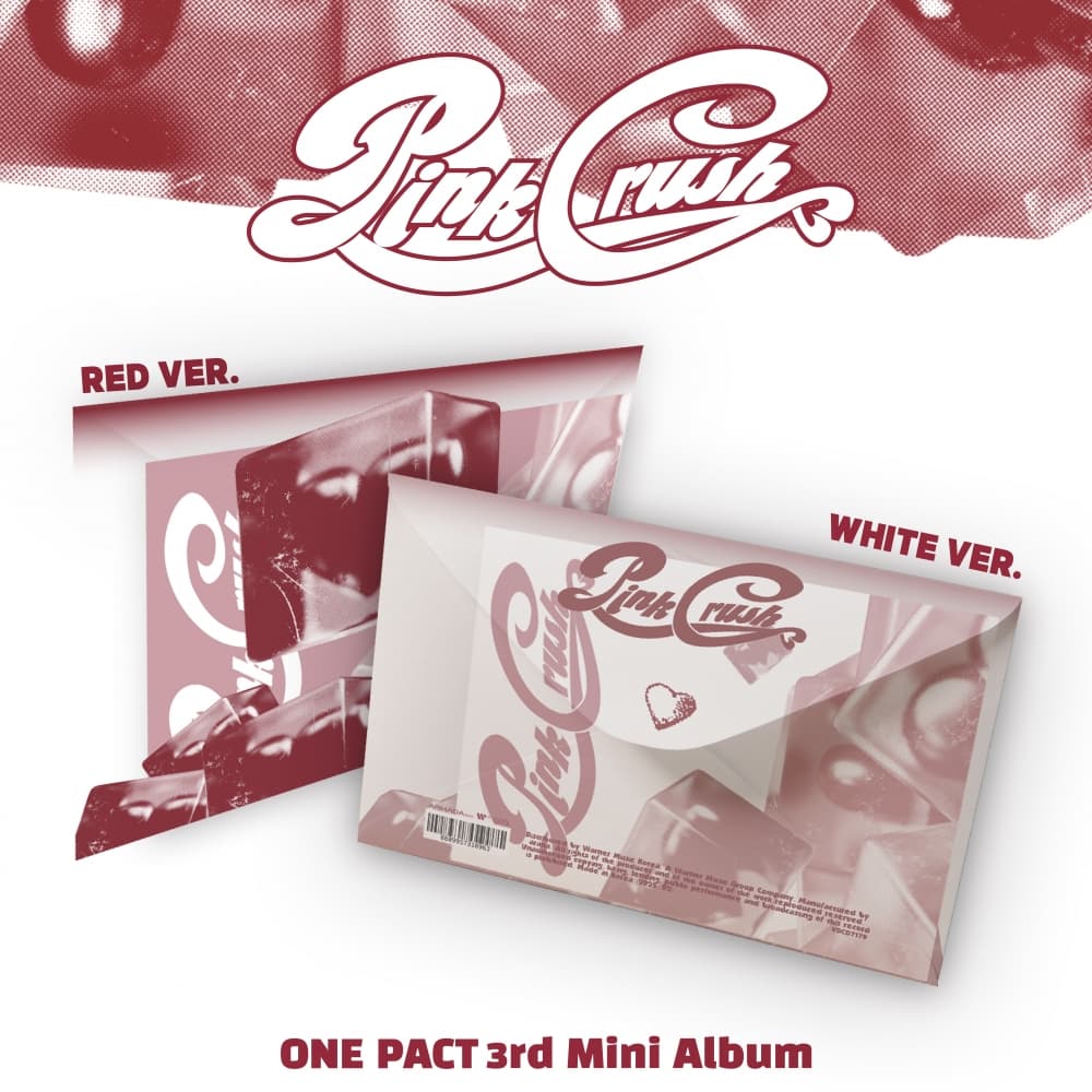 원팩트 (ONE PACT) - 3rd Mini Album [PINK CRUSH] (랜덤)