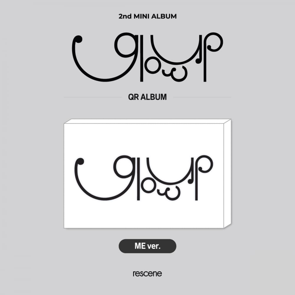 RESCENE (리센느) - 2nd MINI ALBUM [Glow Up] (ME VER. / QR VER.)