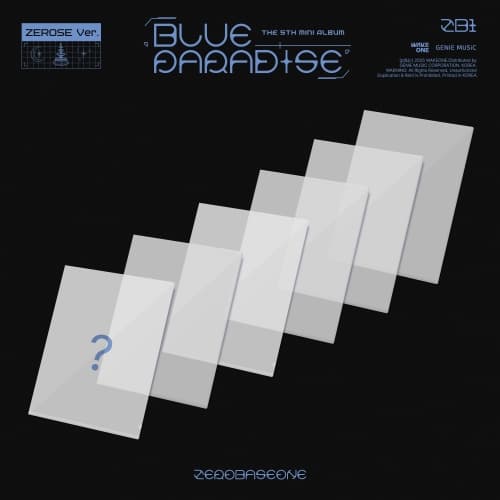 [세트/앨범6종] ZEROBASEONE - The 5th Mini Album [BLUE PARADISE] (ZEROSE Ver.)