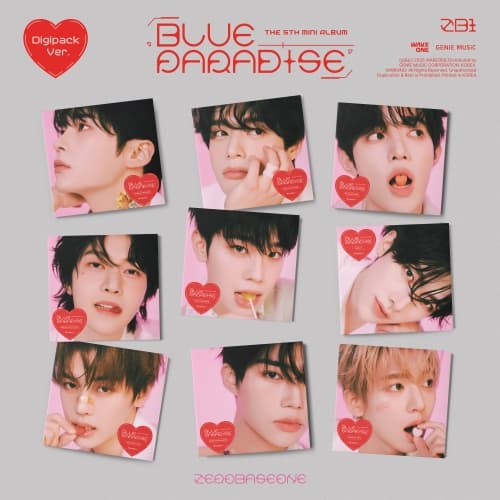 ZEROBASEONE - The 5th Mini Album [BLUE PARADISE] (Digipack Ver.) (랜덤)