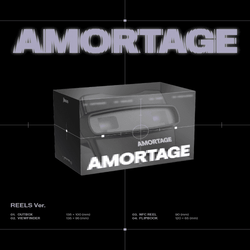 지수 (JISOO) - Mini Album [AMORTAGE] (REELS Ver)