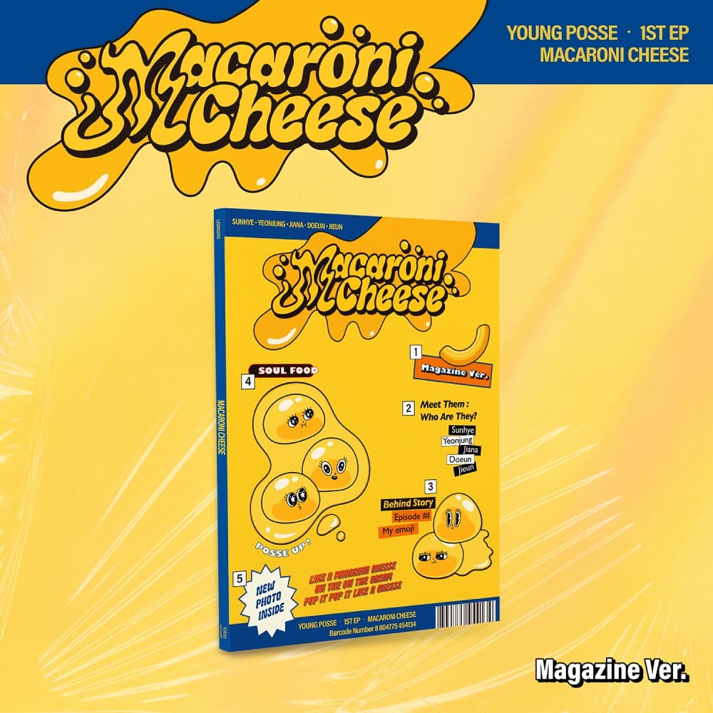 YOUNG POSSE (영파씨) - EP [MACARONI CHEESE] (Magazine Ver.)