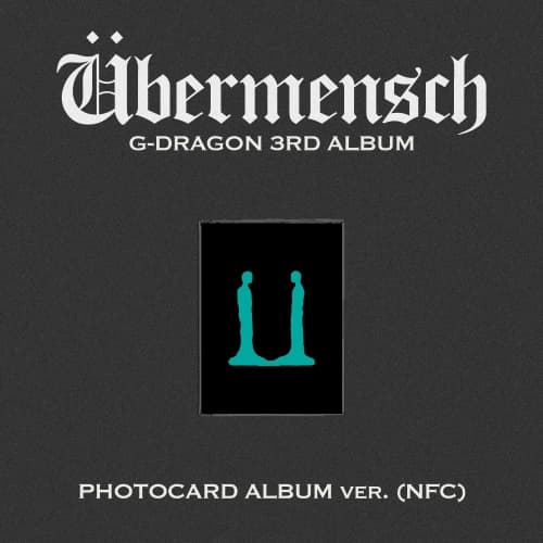 지드래곤 (G-DRAGON) - 3RD ALBUM [Übermensch] PHOTOCARD ALBUM ver. (NFC)
