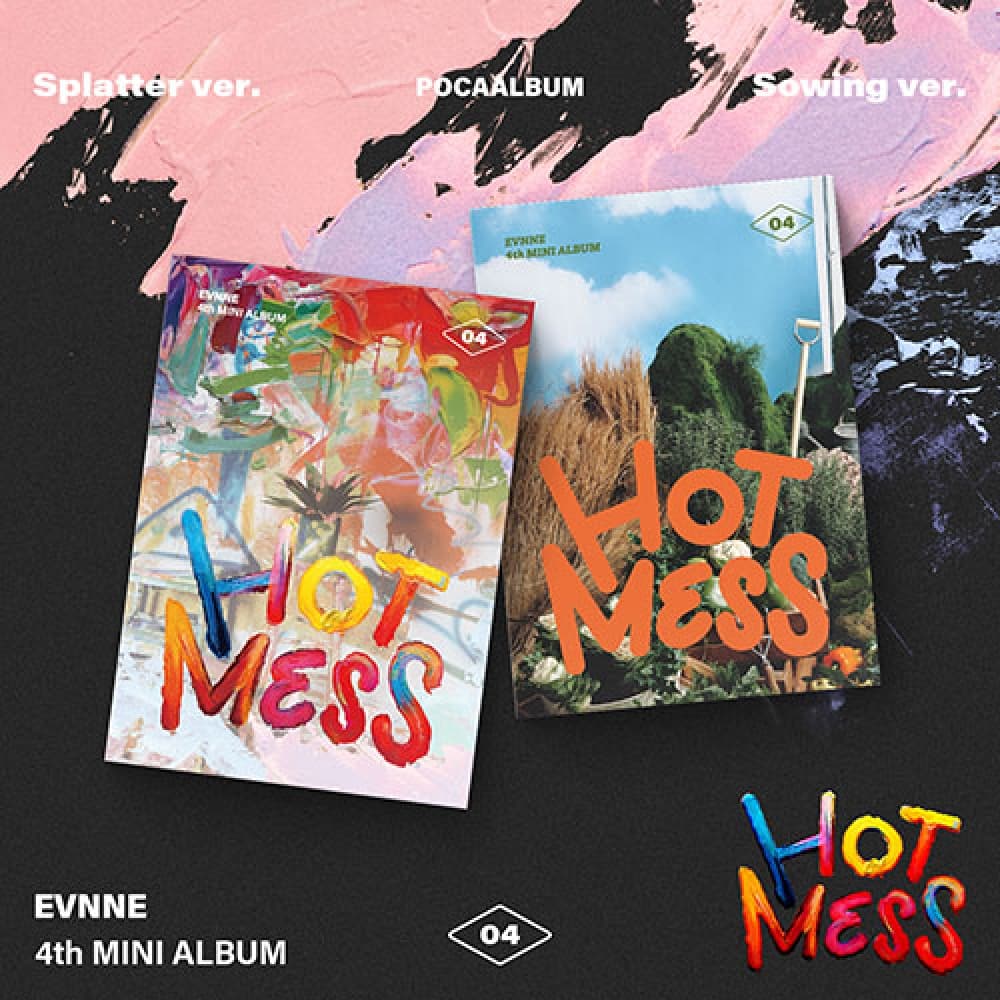 이븐 (EVNNE) - 미니4집 [HOT MESS] (POCA Ver. / 랜덤)