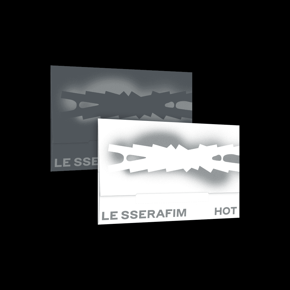 [세트/앨범2종] 르세라핌 (LE SSERAFIM) - 5th Mini Album 'HOT' (Weverse Albums ver.)