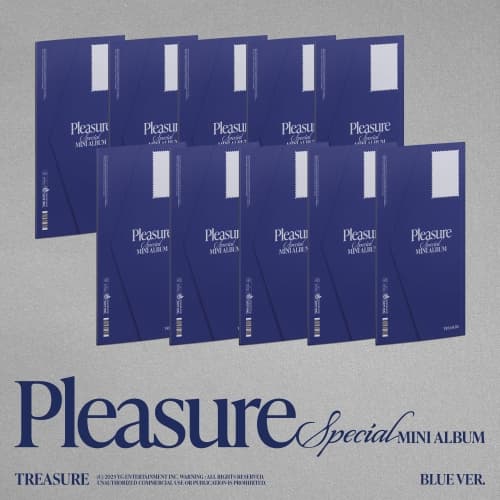 트레저 (TREASURE) - SPECIAL MINI ALBUM [PLEASURE] [BLUE VER.] YOSHI
