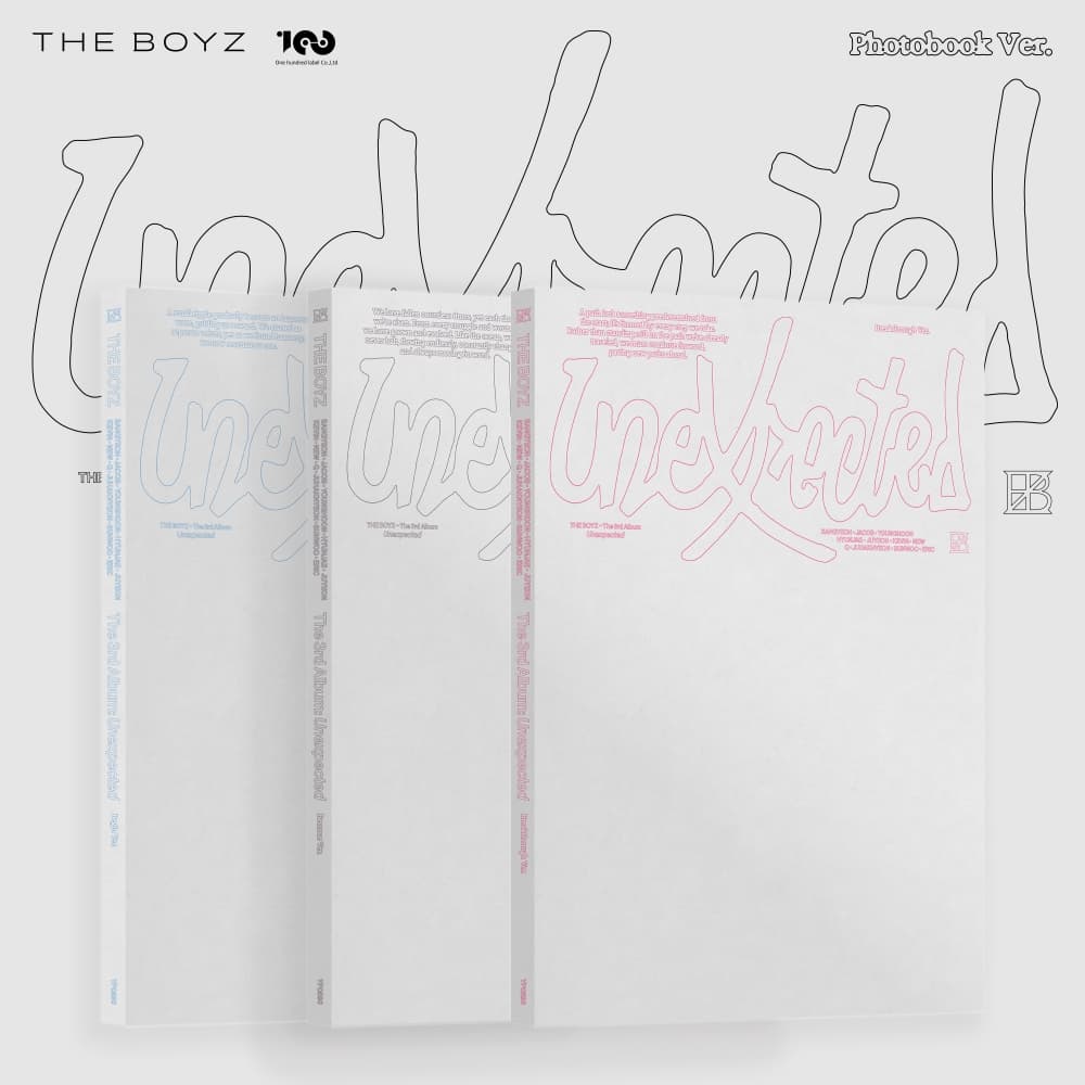 [세트/앨범3종] 더보이즈 (THE BOYZ) - The 3rd Album [Unexpected] (Photobook Ver.)