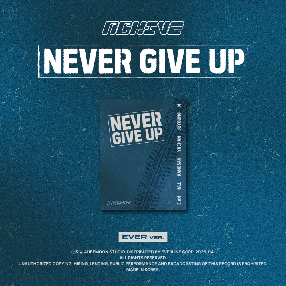 엔카이브 (NCHIVE) - 싱글 [NEVER GIVE UP] (EVER MUSIC VER.)