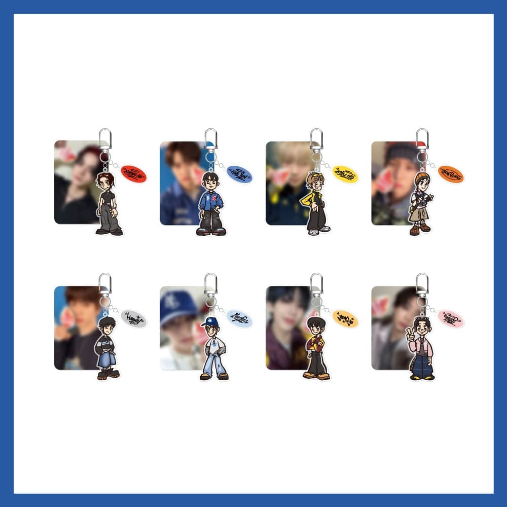 8TURN(에잇턴)_04.아크릴키링_[teen8turn] POP-UP STORE OFFICIAL MD