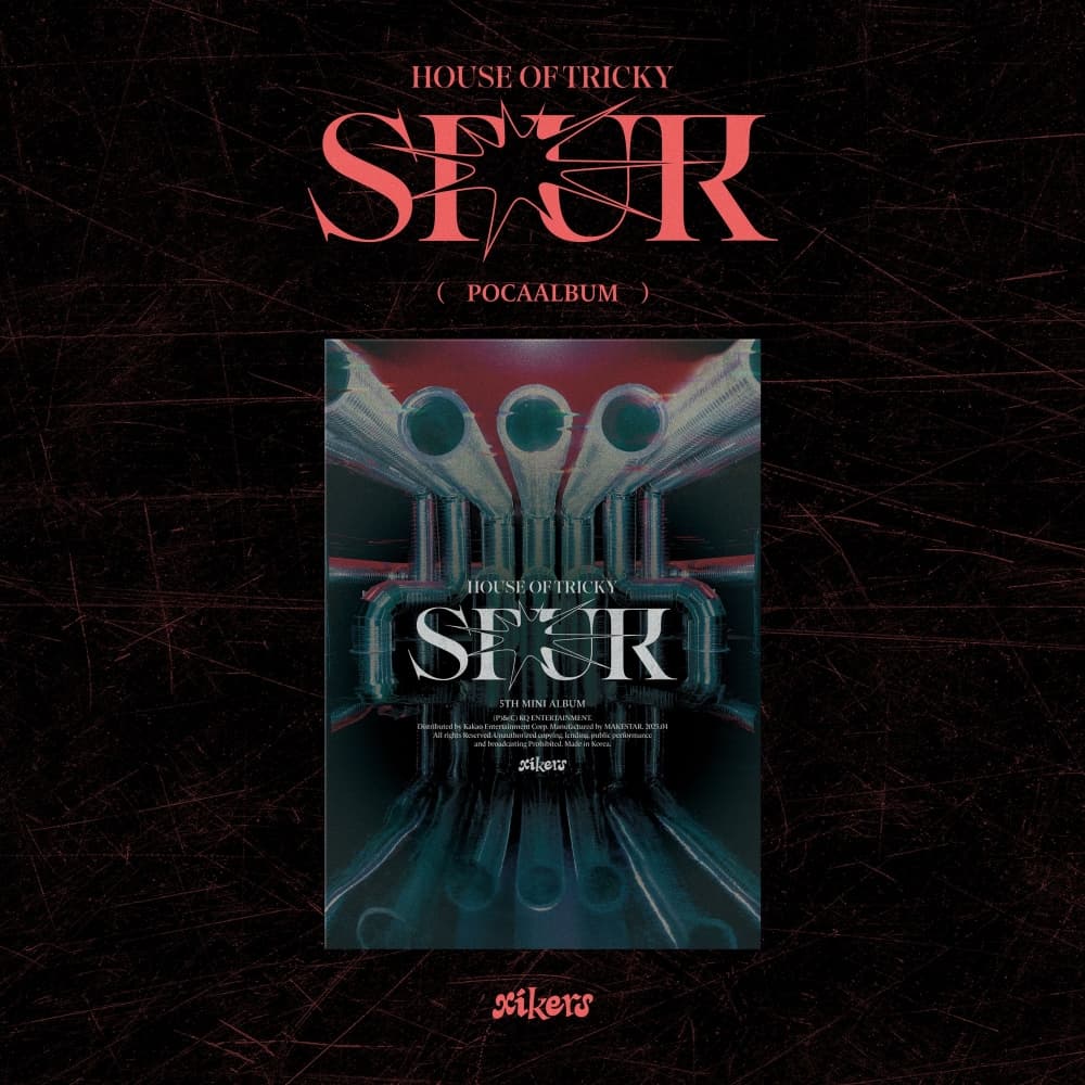 xikers(싸이커스) - 5TH MINI ALBUM [HOUSE OF TRICKY : SPUR] (POCAALBUM)