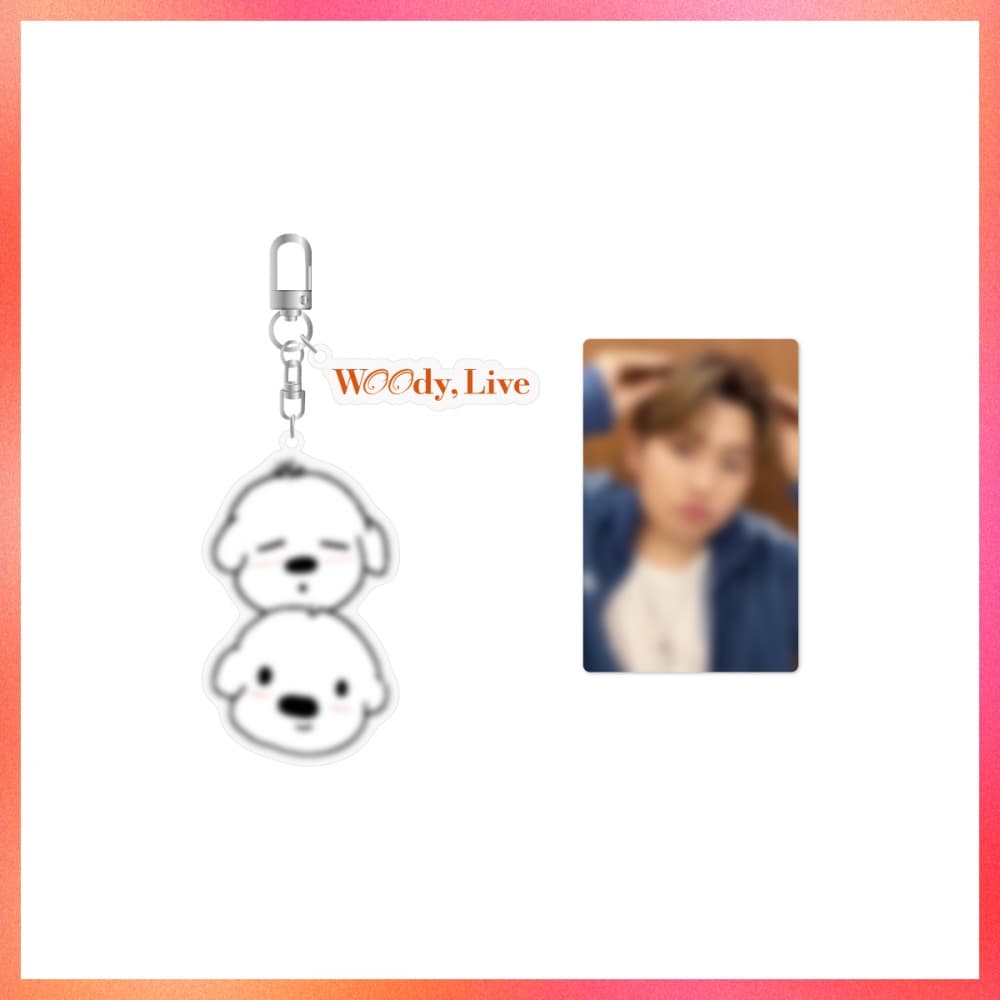 우디(WOODY)_02.아크릴 키링_2025 WOODY CONCERT [Woody, Live] OFFICIAL MD