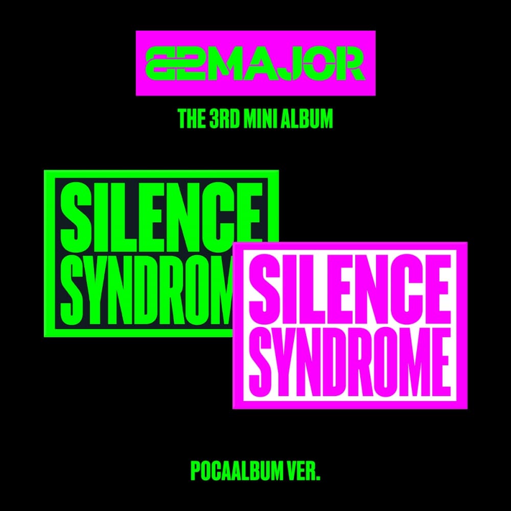 82MAJOR (82메이저) - THE 3RD MINI ALBUM [SILENCE SYNDROME] (POCA Ver. / 랜덤)