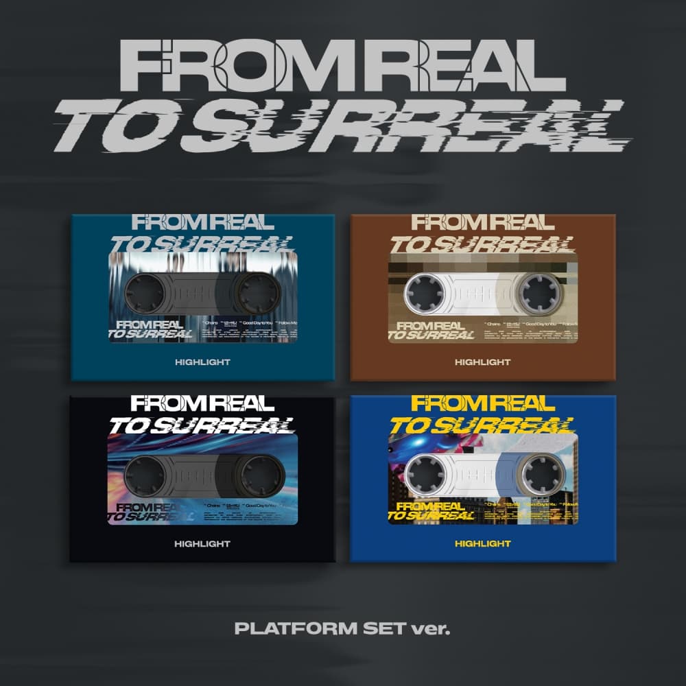 하이라이트 (Highlight) - The 6th MINI ALBUM [From Real to Surreal] (PLATFORM Ver. / 랜덤)