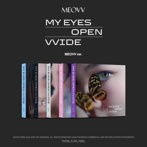 [세트/앨범5종] MEOVV (미야오) - 1st EP ALBUM [MY EYES OPEN VVIDE] (MEOVV ver.)