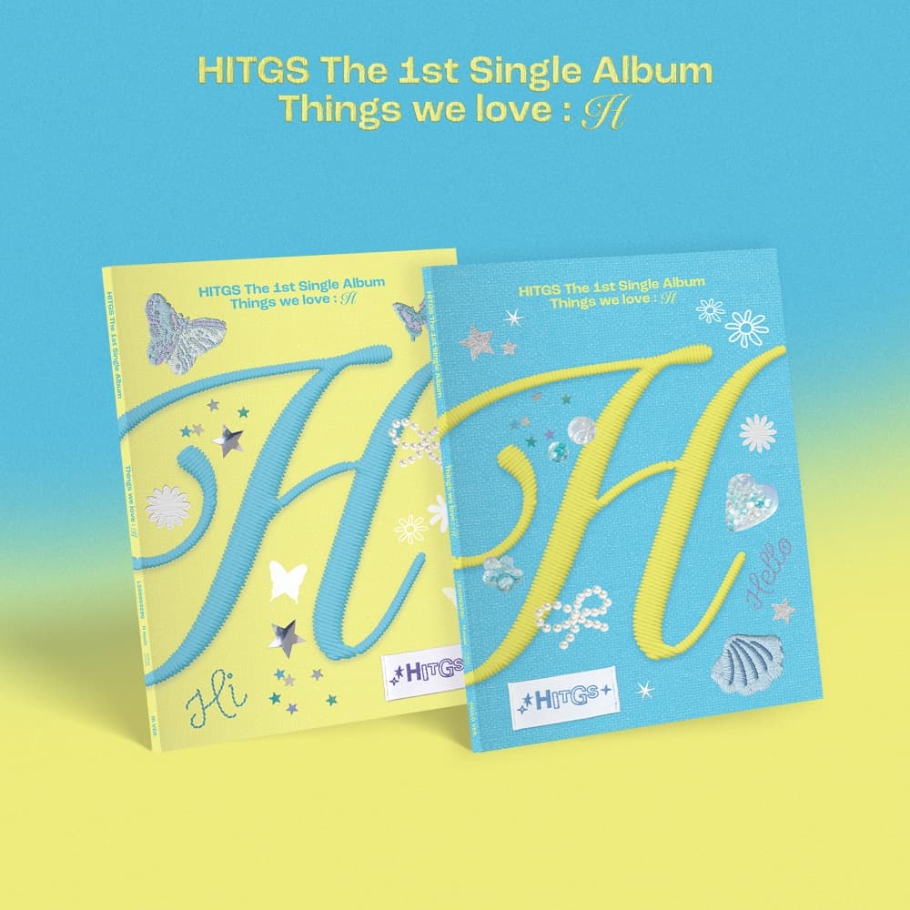 HITGS (힛지스) The 1st Single Album - Things we love : H [2종 중 랜덤 1종]