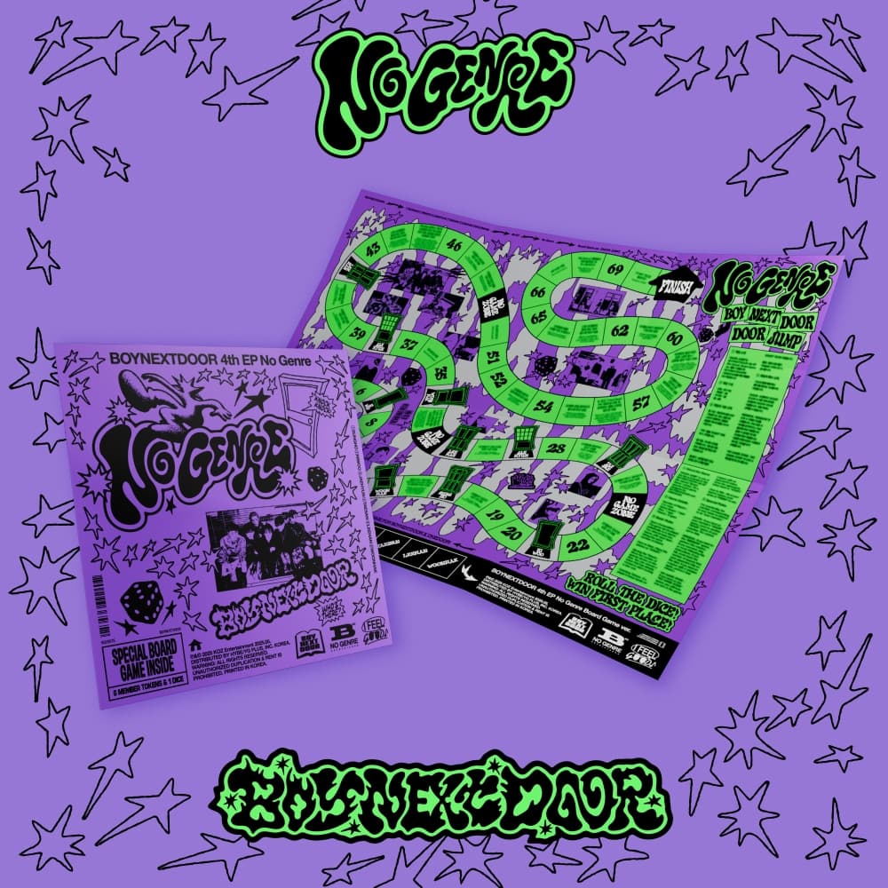 [세트/앨범6종] 보이넥스트도어 (BOYNEXTDOOR) - 4th EP [No Genre] (Board Game ver.)