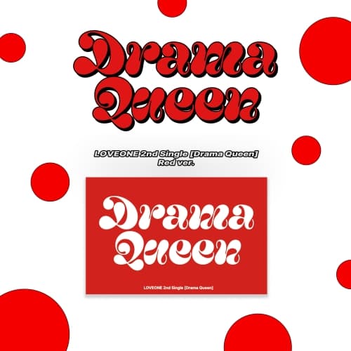 러브원 (LOVEONE) - 2nd Single [Drama Queen] (Red ver.)