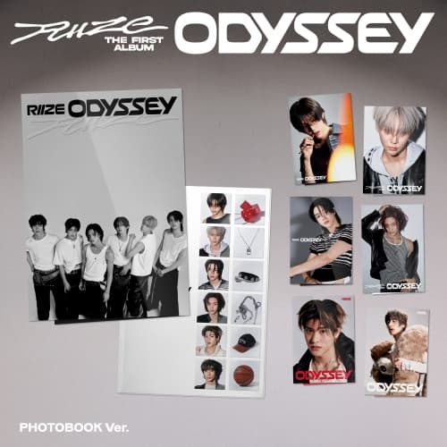 라이즈 (RIIZE) - The 1st Album [ODYSSEY] (PHOTOBOOK Ver. / 랜덤)