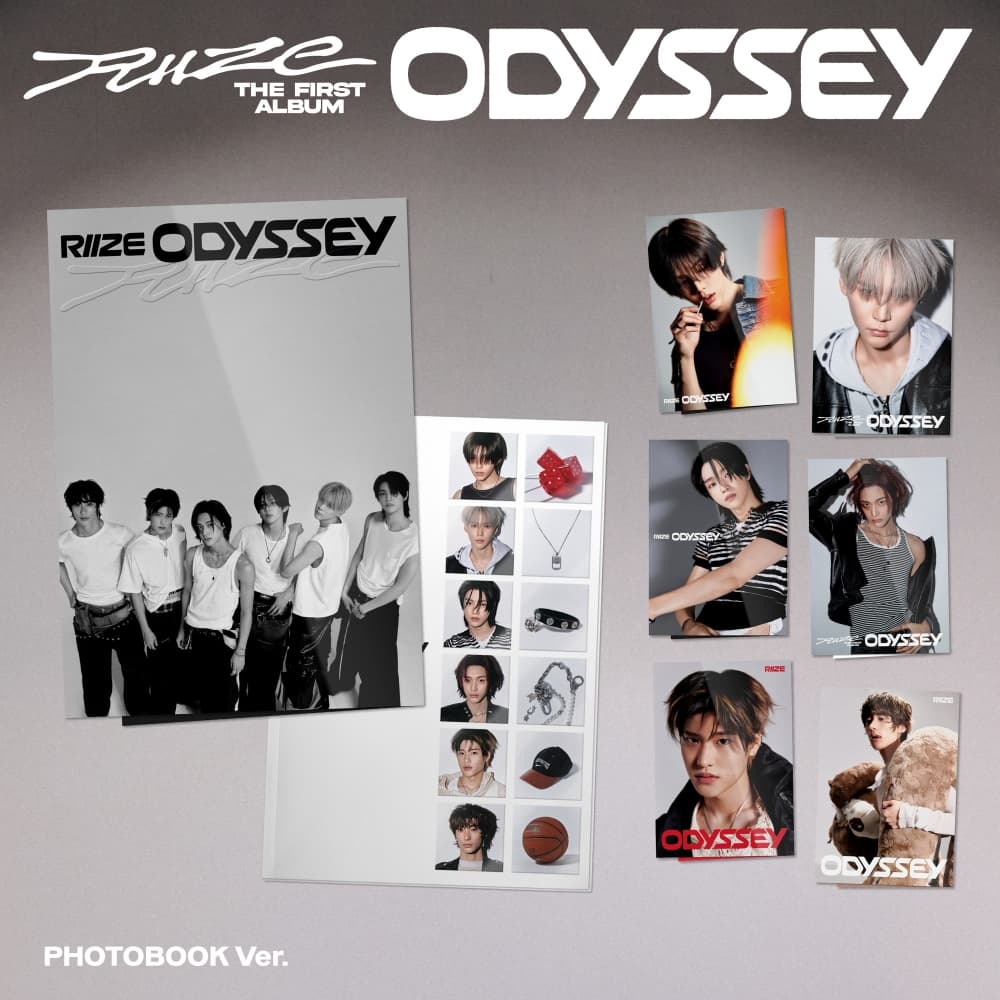 [세트/앨범7종] 라이즈 (RIIZE) - The 1st Album [ODYSSEY] (PHOTOBOOK Ver.)