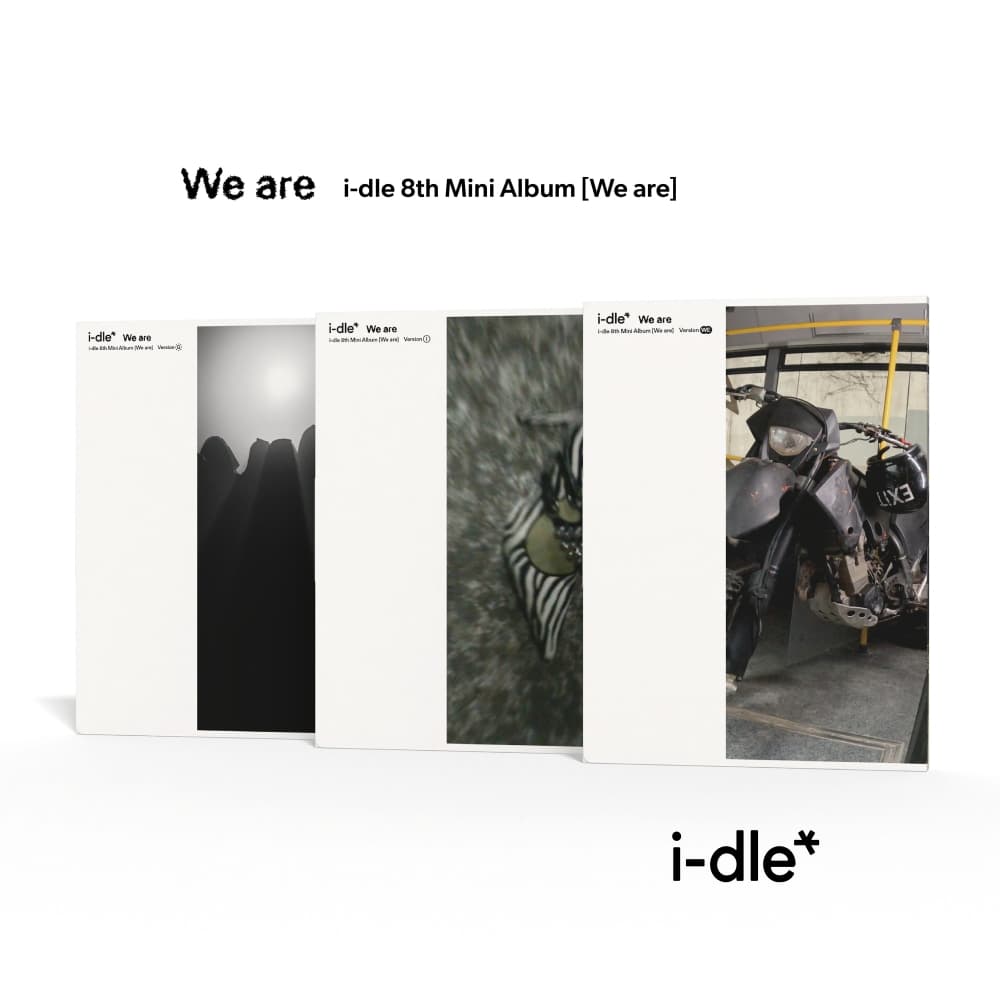 [세트/앨범3종] i-dle (아이들) – 8th Mini Album [We are]